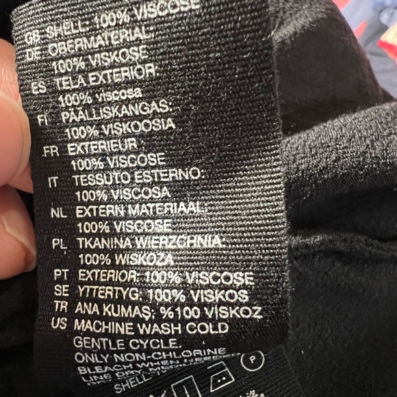 & Other Stories Black Beautiful Blouse- 10 - Picture 8 of 10